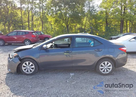 2015 Toyota Corolla Le z USA, uszkodzony, nr VIN 2T1BURHE4FC339506